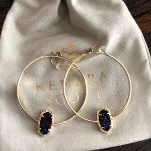 Kendra Scott Elora Gold Hoop Earrings